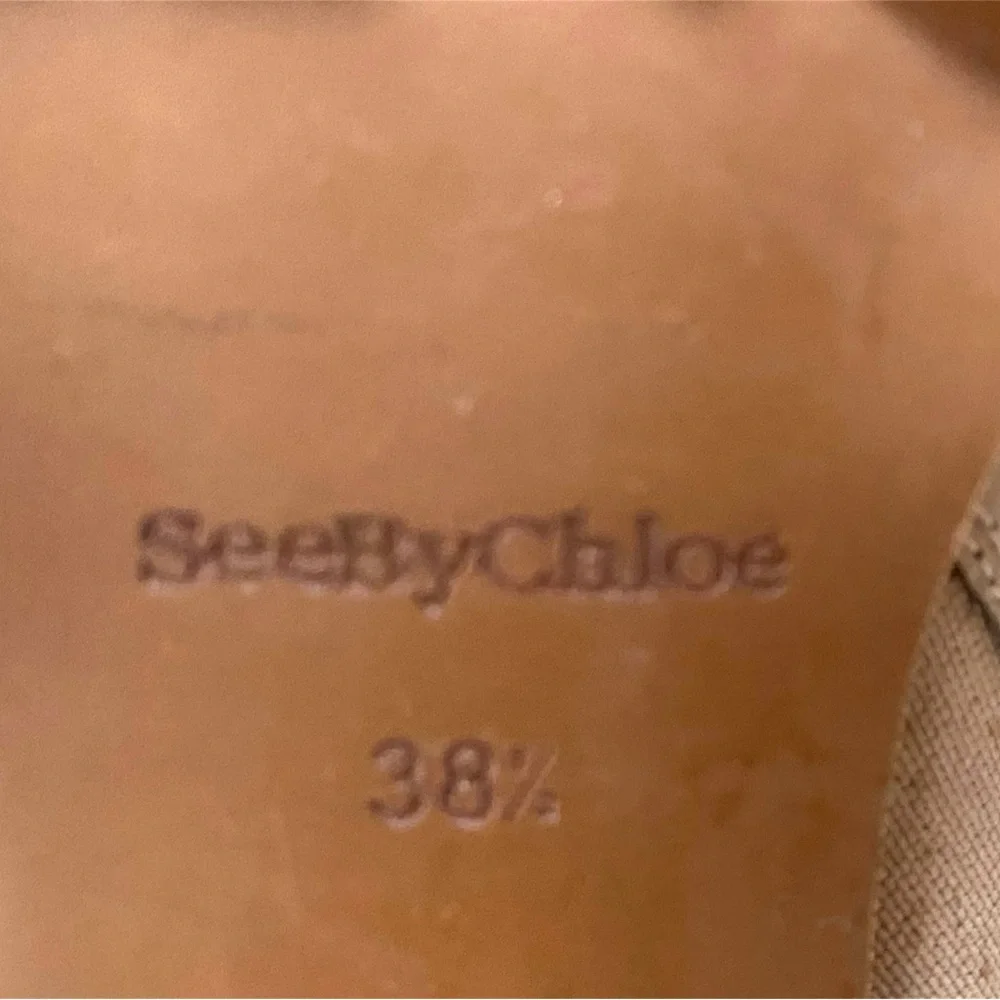 See by Chloe Mallory Chelsea lug sole boots(Dark Beige) - Picture 9 of 12